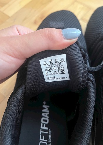 45 Beden siyah Renk Siyah Erkek Spor Ayakkabı - Puma