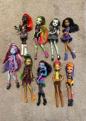 Monster high bebekler