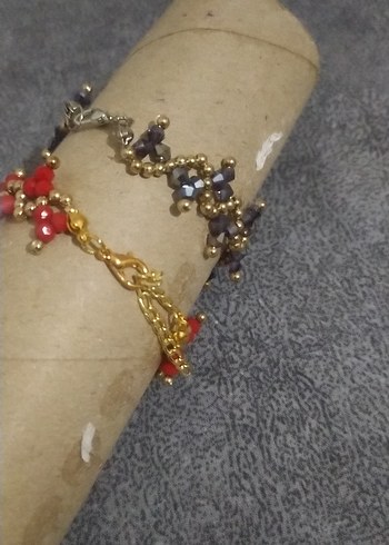 Renkli Boncuklu Bohem Bileklik - Görsel 2