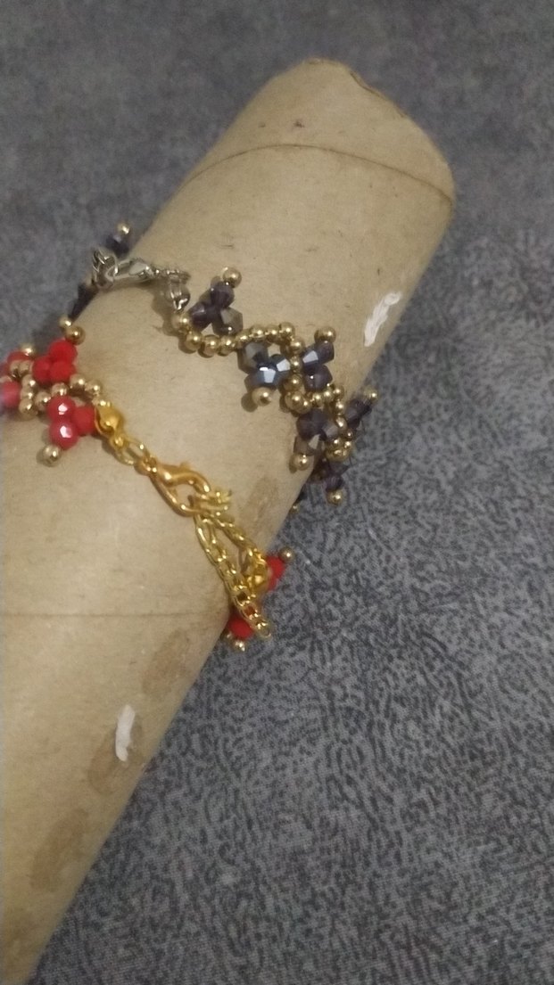 Renkli Boncuklu Bohem Bileklik - Görsel 2