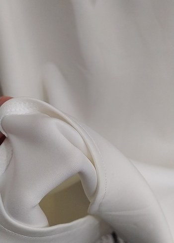 Beyaz Midi Kadın Etek - Görsel 2