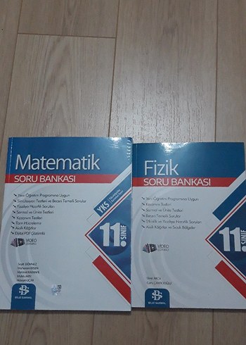 Bilgi Sarmal 11. Sınıf Matematik ve Fizik Soru Bankası Kitapları