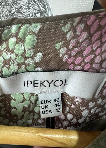 ipekyol Yılan Desenli Mini Triko Elbise