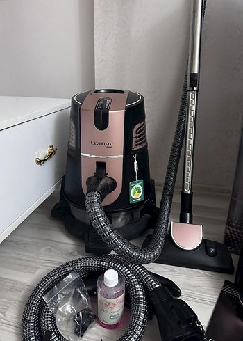  Beden Pembe Cleanmax Rose Vakum Süpürgesi Seti