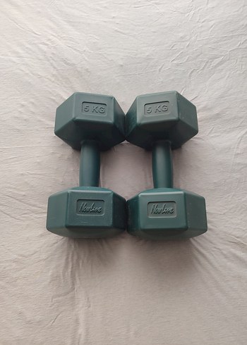 5 KG Yeşil Dambıl Çifti