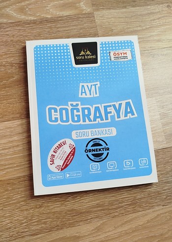 AYT Coğrafya Soru Bankası Örnek Kitap