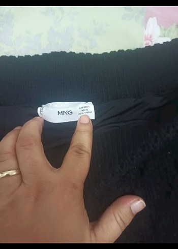 Siyah Örgü Kadın Uzun Etek - Görsel 4