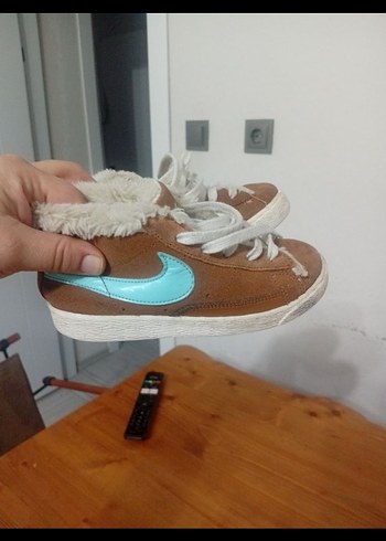 Kürklü Kahverengi unisex Çocuk Spor Ayakkabı - Görsel 3