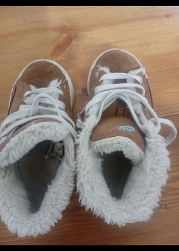 Kürklü Kahverengi unisex Çocuk Spor Ayakkabı - Görsel 5