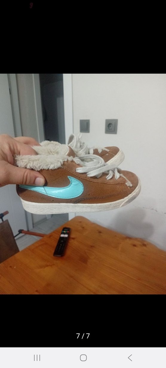 Kürklü Kahverengi unisex Çocuk Spor Ayakkabı - Görsel 3