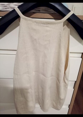 Mango bej askılı triko - Görsel 4