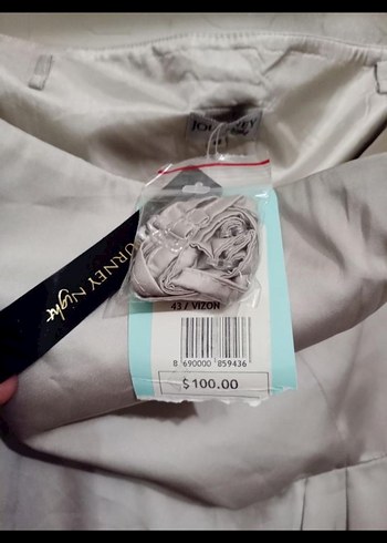 Bej Drapeli Straplez Midi Abiye Elbise - Görsel 3