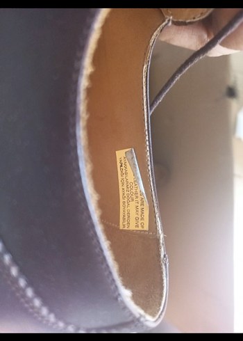 Koyu Kahverengi Deri Klasik Erkek Ayakkabı - Görsel 6