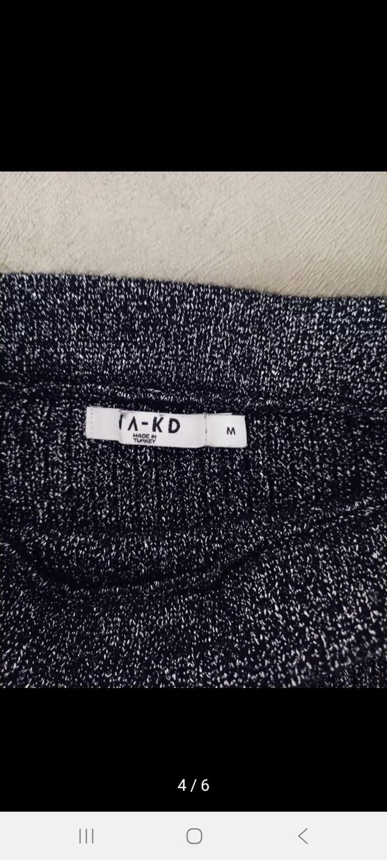 Gri Triko Midi Kalem Etek - Görsel 5