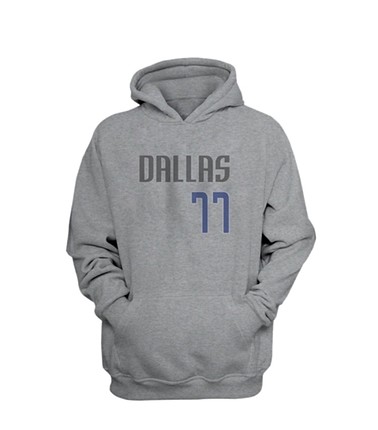 dallas 77 hoodie luka doncic nba basketbol unisex erkek