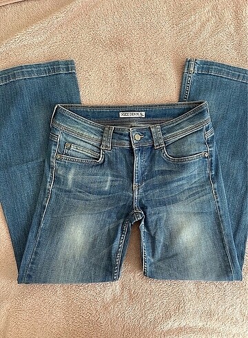 36 Beden vintage jean denim kot mavi