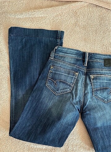 36 Beden mavi Renk vintage jean denim kot mavi