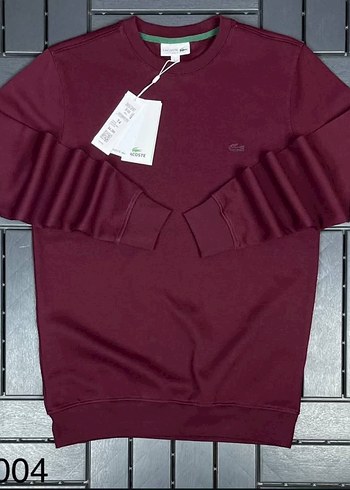 Lacoste Erkek Sweatshirt, Bisiklet Yaka, Uzun Kollu