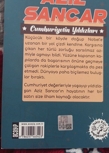 Aziz Sancar Figürlü Kitap - Görsel 2