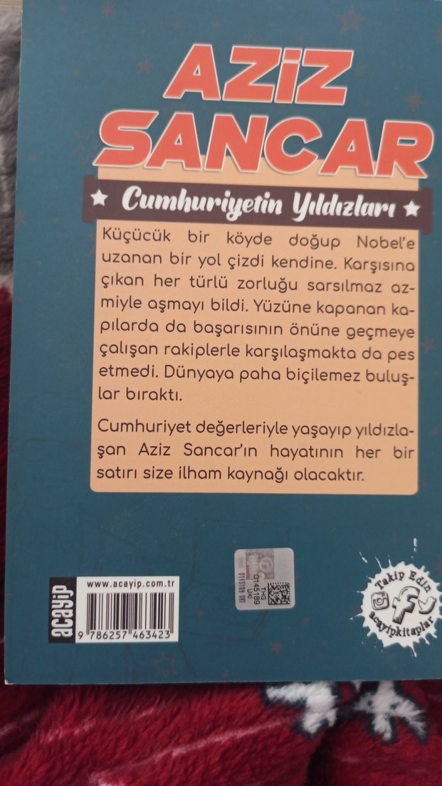 Aziz Sancar Figürlü Kitap - Görsel 2
