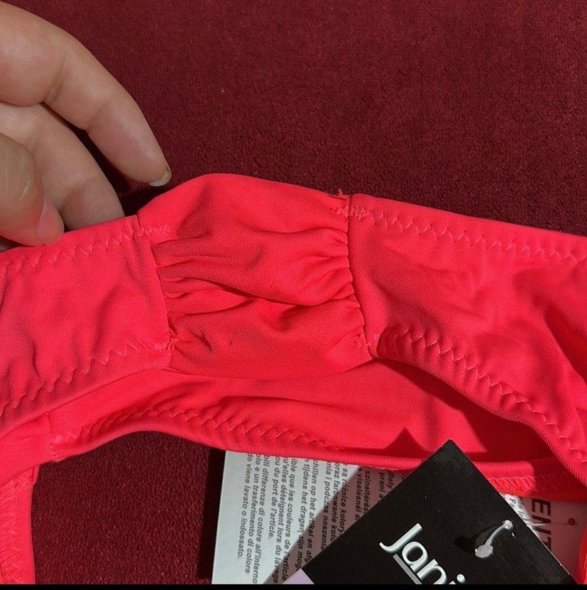 Kırmızı Askılı Kadın Bikini Takımı - Görsel 4