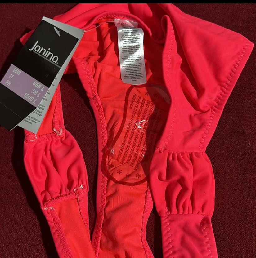 Kırmızı Askılı Kadın Bikini Takımı - Görsel 3