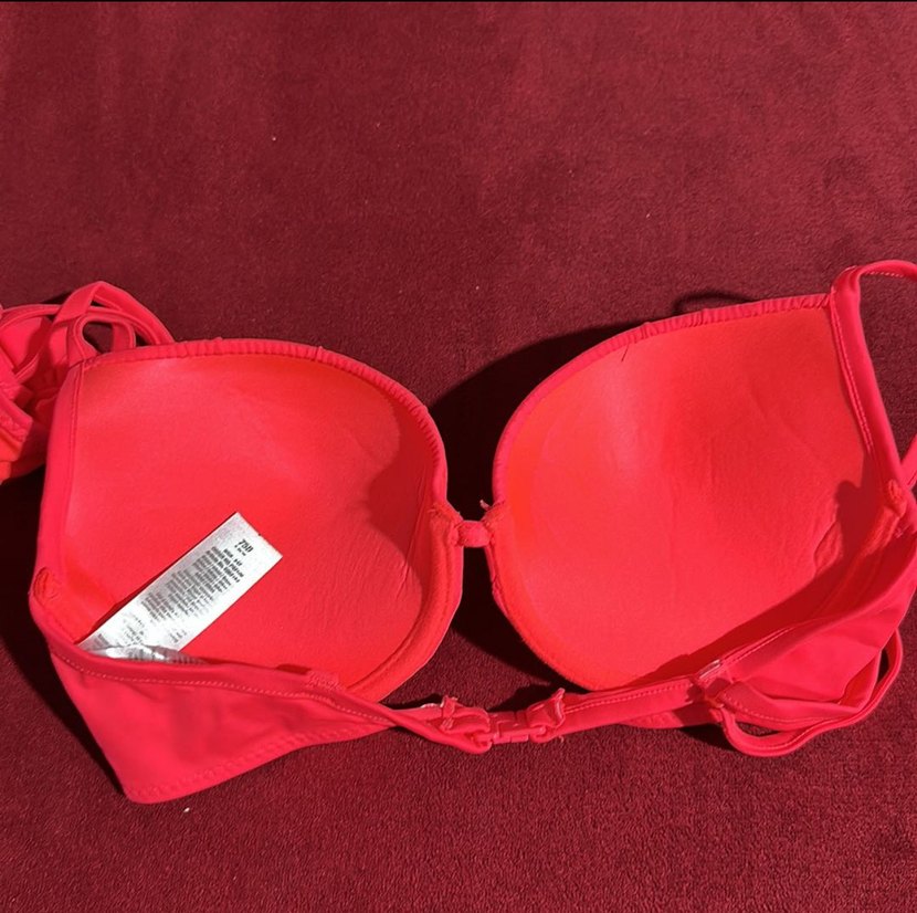 Kırmızı Askılı Kadın Bikini Takımı - Görsel 5