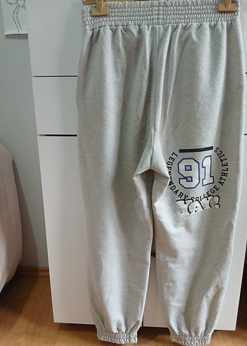 Gri Rahat Kesim Kadın Eşofman Altı - Görsel 2