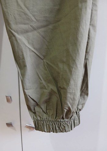 haki erkek çocuk kumaş pant - Görsel 4