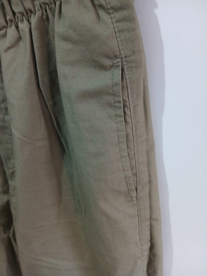 haki erkek çocuk kumaş pant - Görsel 5