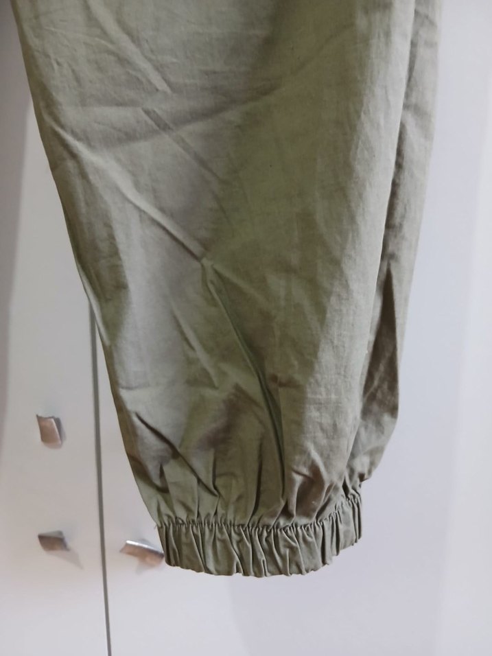 haki erkek çocuk kumaş pant - Görsel 4