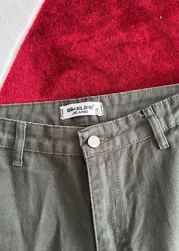 16-17 Yaş Beden gri Renk Erkek kadın uygun doğa yeşili pantolon