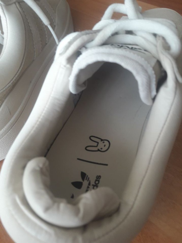 orjinal  adidas x bad bunny campus cream - Görsel 4