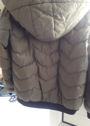 Bilen Tekstil Erkek Mont 10-11 Yaş  yesil - Görsel 4