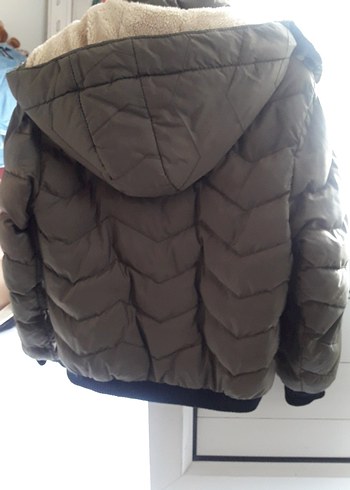 Bilen Tekstil Erkek Mont 10-11 Yaş  yesil - Görsel 6