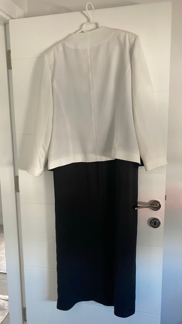 Kadın Uzun Kollu Beyaz Nakışlı Takım - Görsel 2