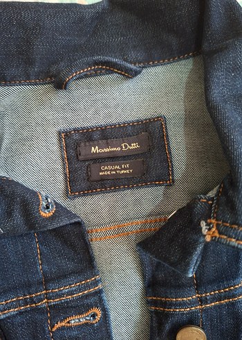Massimo Dutti Massimo Dutti Düğmeli Kot Ceket