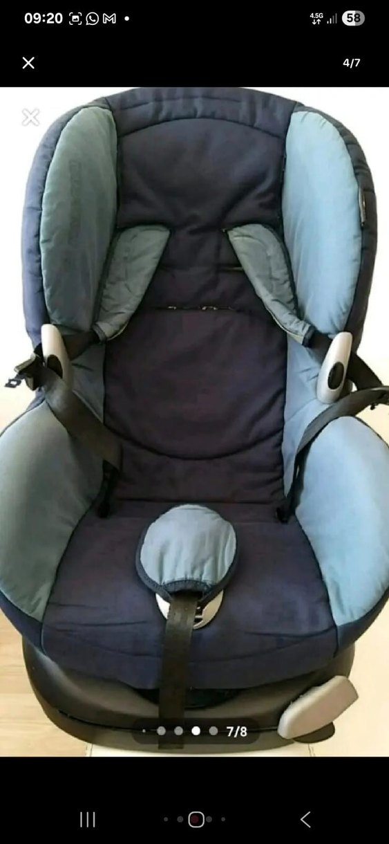 Koyu Mavi Çocuk Oto Koltuğu - Görsel 5