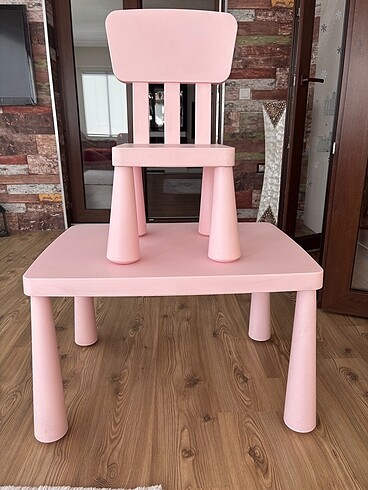 Ikea İkea mammut masa sandalye