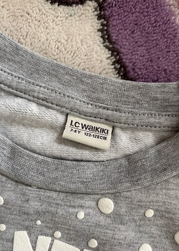 Gri Yeni Yıl Temalı Sweatshirt - Görsel 3