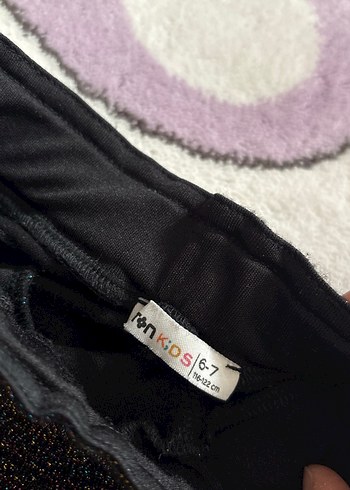 Kız çocuk Çok Renkli Mini Fermuarlı Şort - Görsel 3