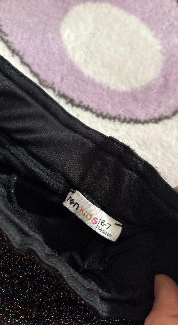 Kız çocuk Çok Renkli Mini Fermuarlı Şort - Görsel 3