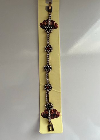 Vintage Çok Renkli Zincir Detaylı Kadın Bileklik - Görsel 2