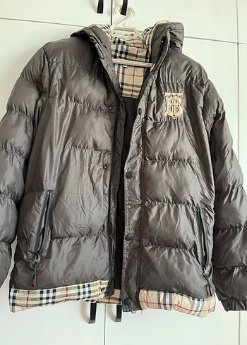 Düğmeli Unisex Kahverengi Midi Kış Montu - Görsel 6