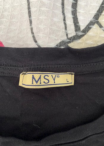 Diğer Siyah Vintage Uzun Kollu T-shirt