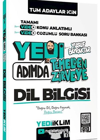 Yediiklim Dil Bilgisi Soru Bankası Video Destekli