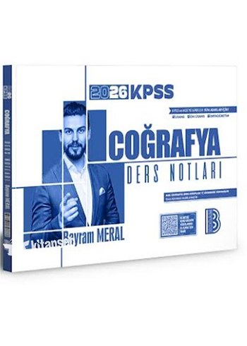 2026 KPSS Coğrafya Ders Notları Kitabı