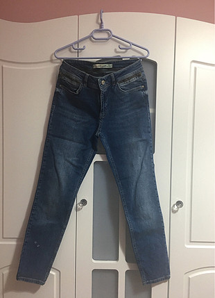 28 Beden lacivert Renk Kot pantolon