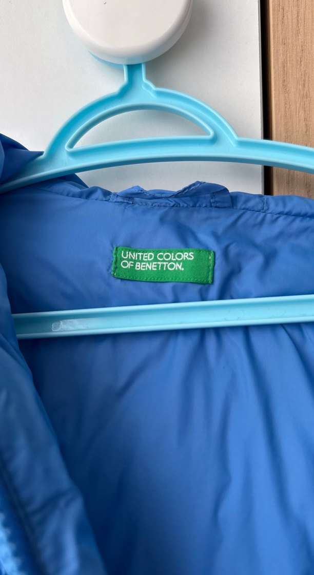 Erkek Çocuk Mavi Kapüşonlu Mont - Görsel 4