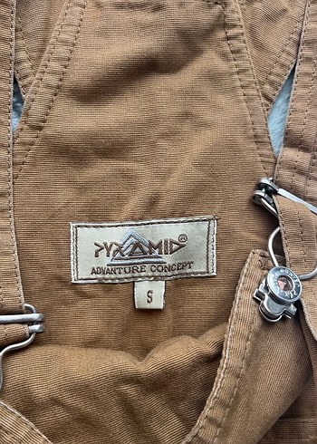 Kadın Kahverengi Askılı Midi Tulum - Görsel 6